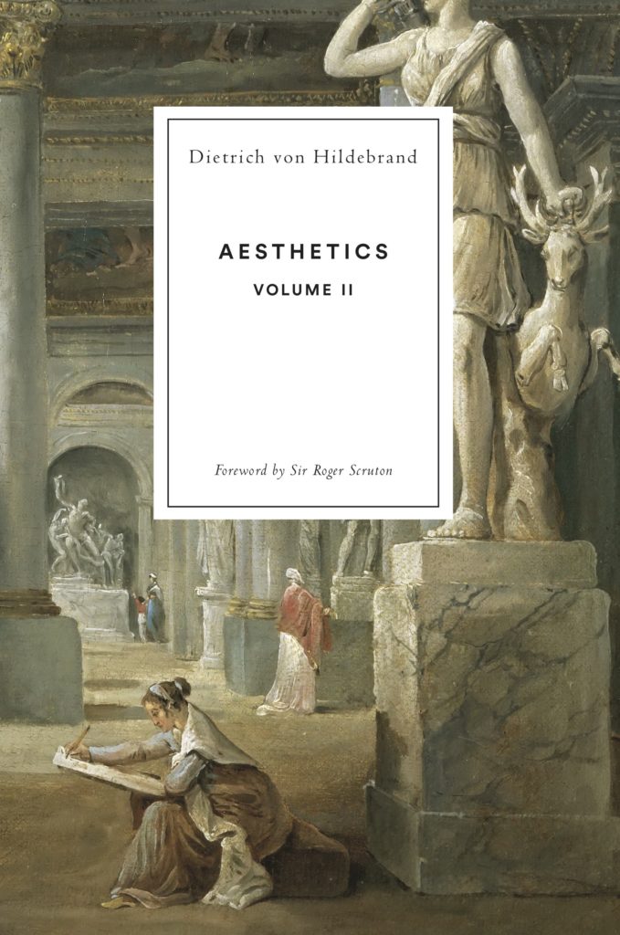 Aesthetics Volume II cover by Dietrich von Hildebrand